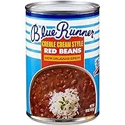 Blue Runner New Orleans Spicy Creole Cream Style Red Beans 16oz Can (Pack of 12)