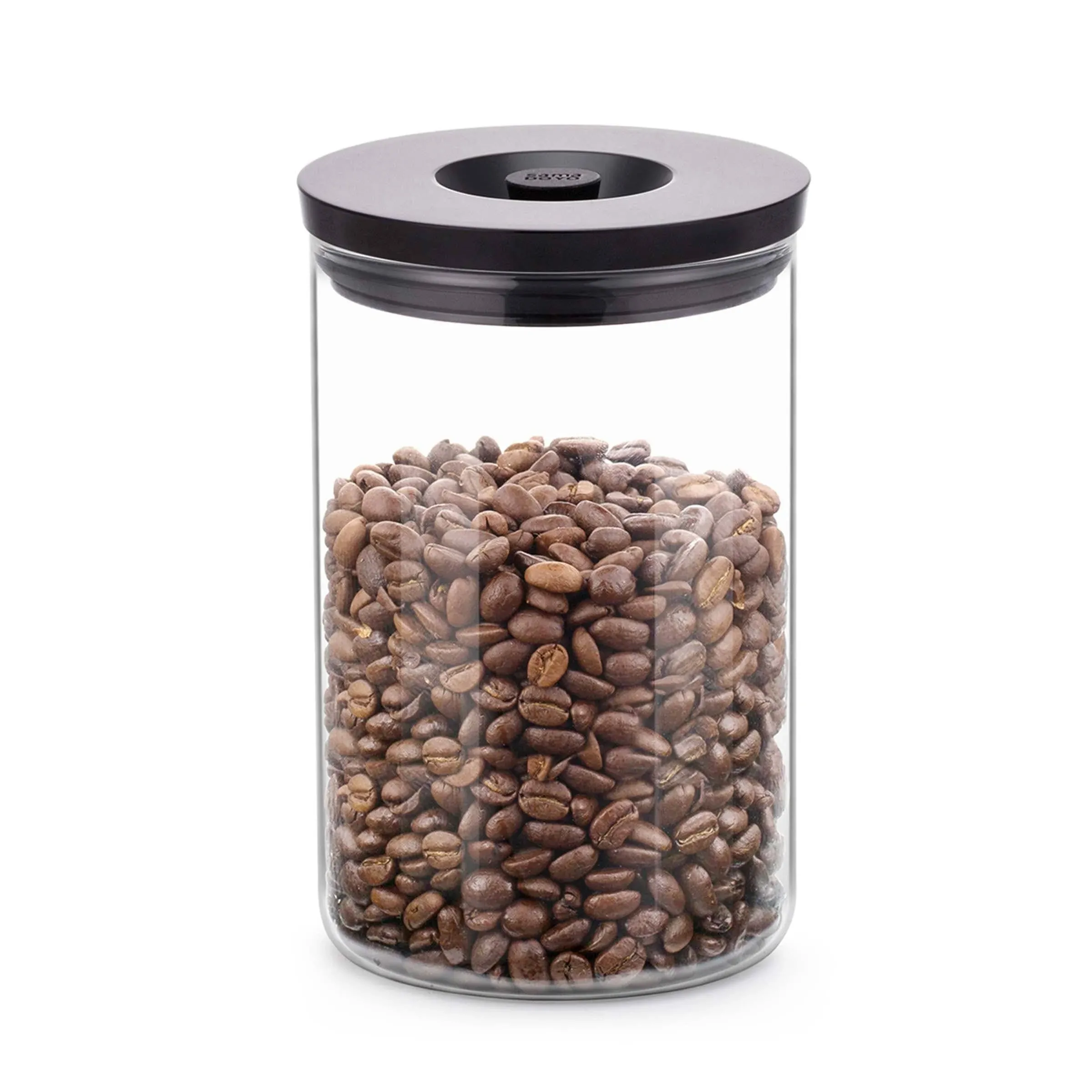 Saki Glass Coffee Canister 34 oz (1000 ml) Glass Container for Ground, Whole ...