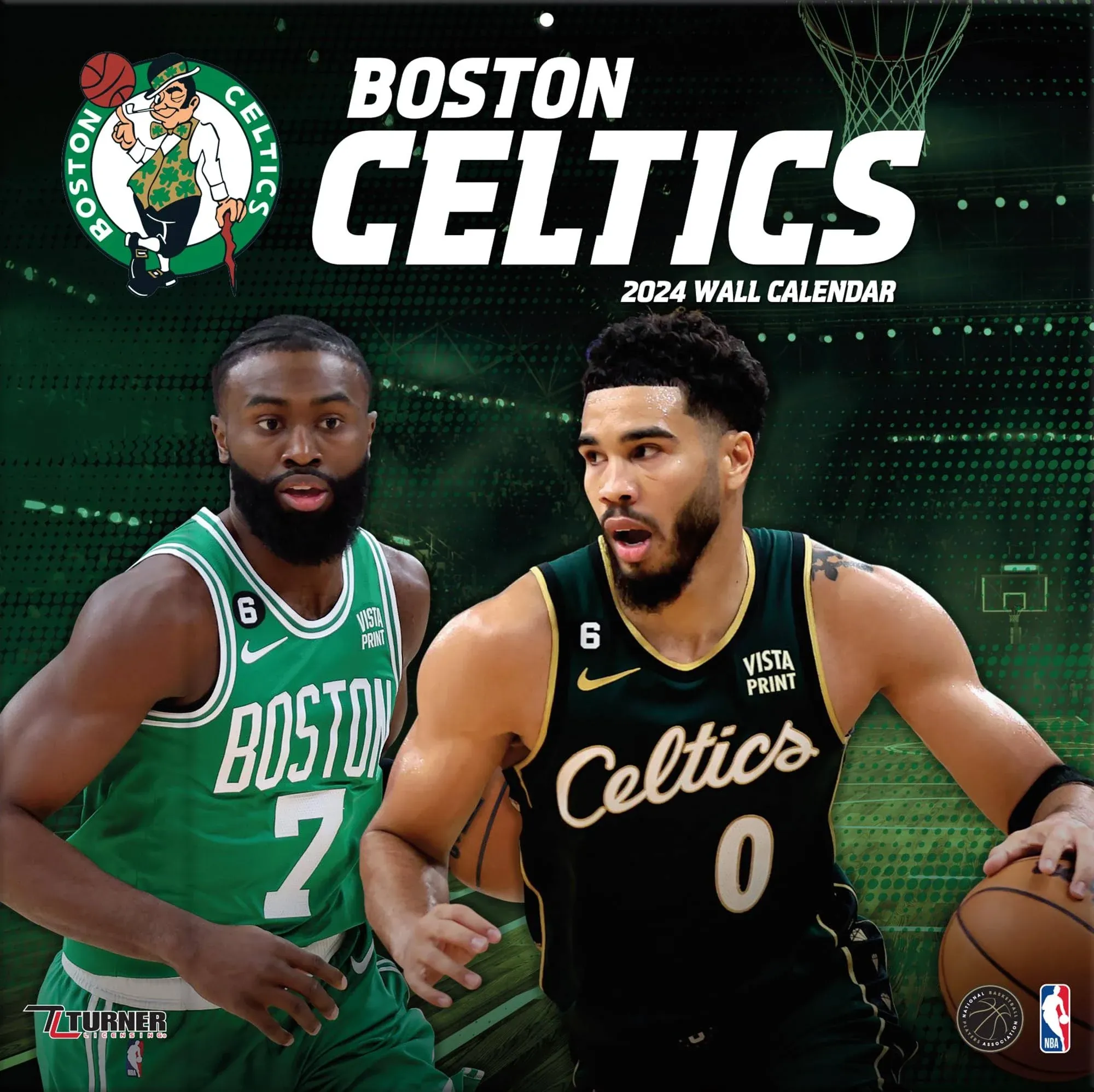 2024 12x12 Team Wall Calendar Boston Celtics