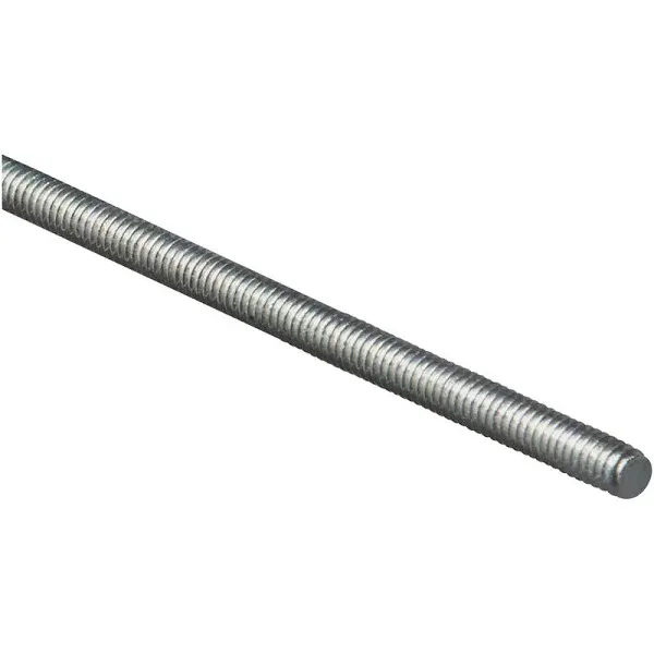 National 1/4-20X3&#039; Threaded Rod