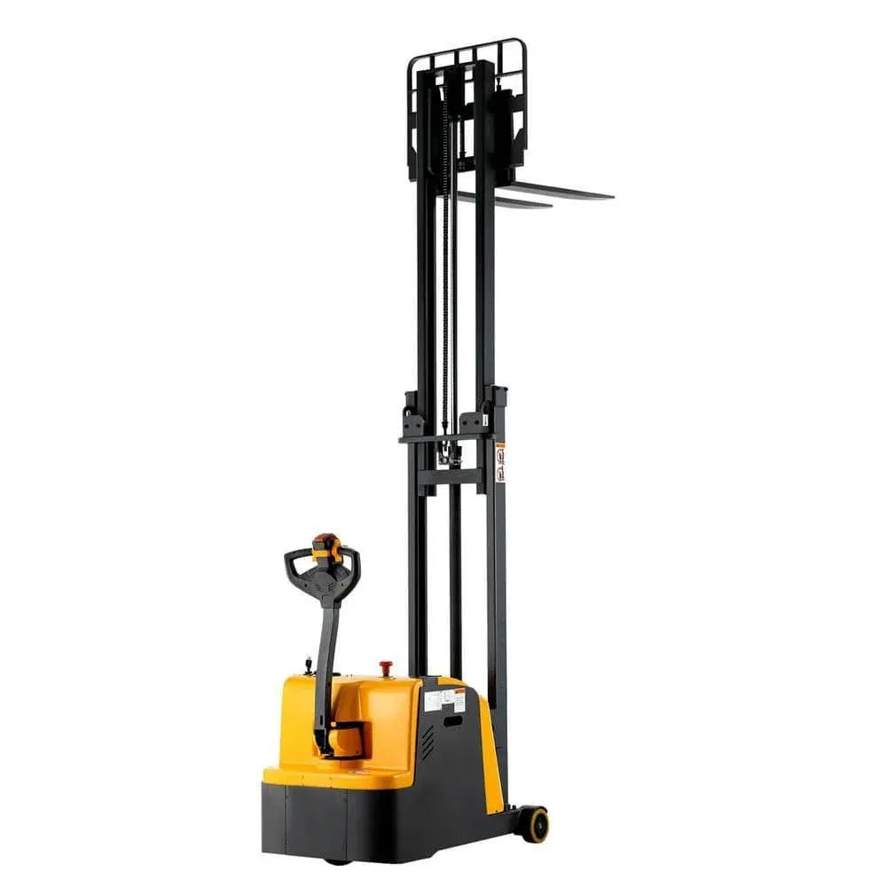 Apollolift 2200 lbs. Counterbalanced Walkie Stacker 118 in. Lift Height Full ...