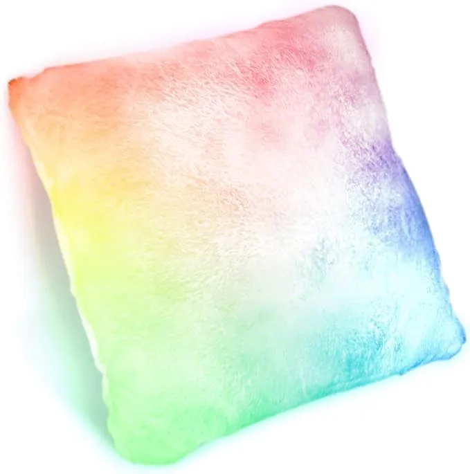 Light Up Pillow with Slow Change LED Mood Lighting