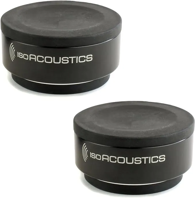 IsoAcoustics ISO-PUCK - Isolation Puck for Studio Monitors and Amps (2-Pack)