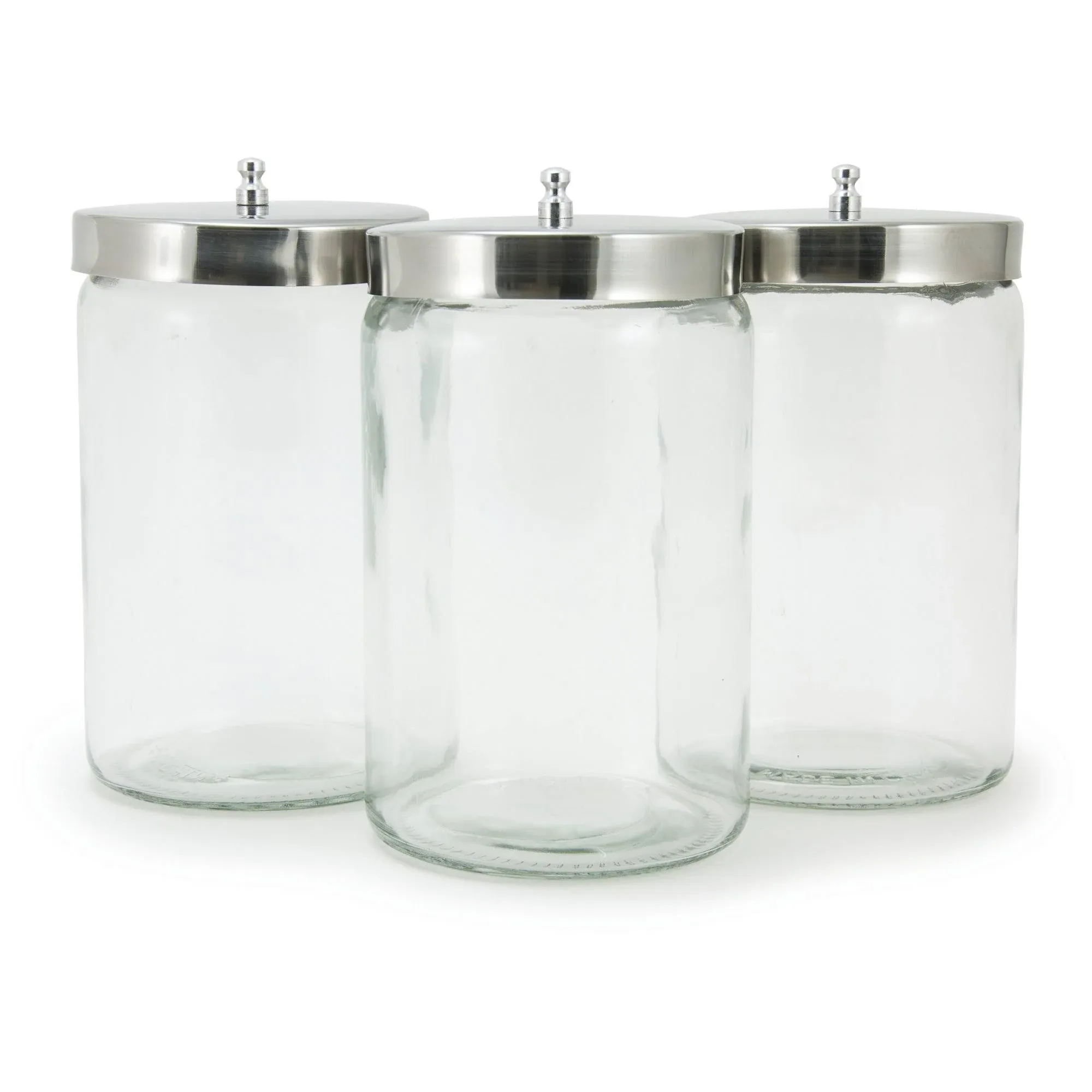 McKesson 63-4012 Unlabeled Glass Sundry Jar, 4-1/4&#034; x 7&#034; - 1 each