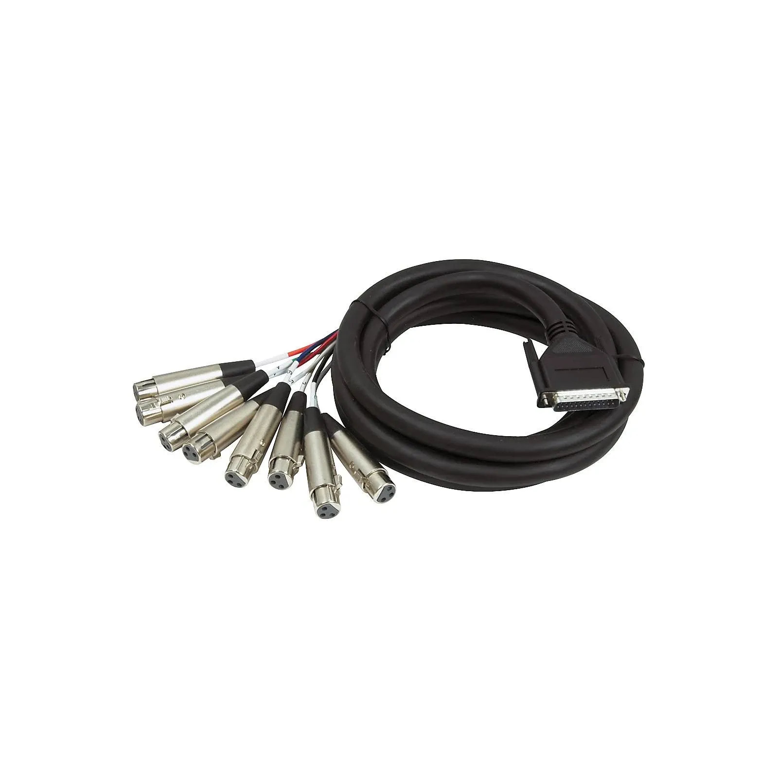 Hosa Balanced Snake XLR3F to DB25 DTF-803