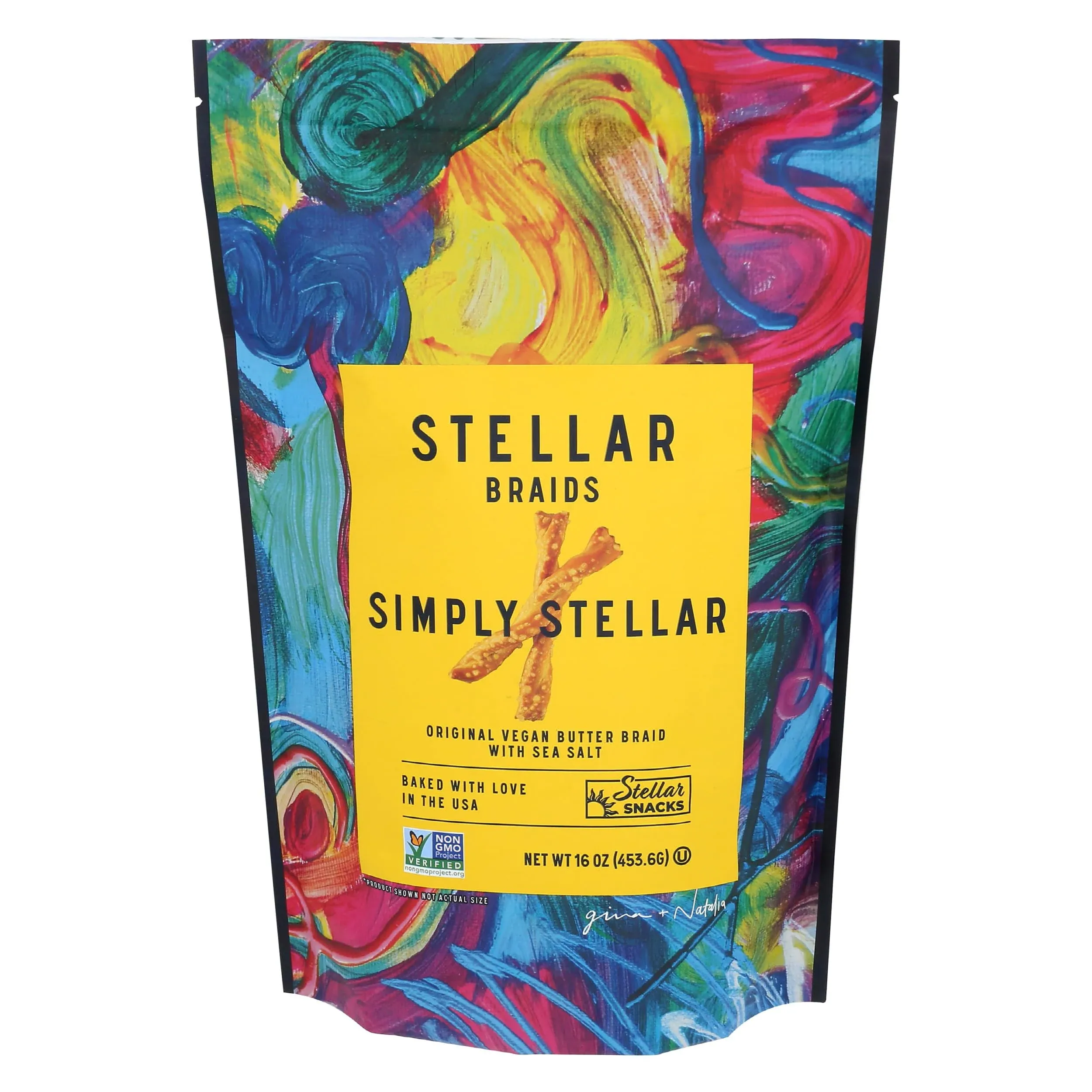 Stellar Snacks Pretzel Braids Simply Stellar - 16 oz