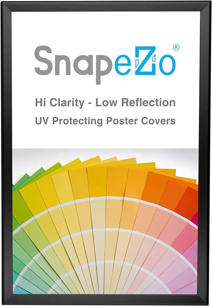 13x19 Black Snapezo® Snap Frame - 1.25" Profile