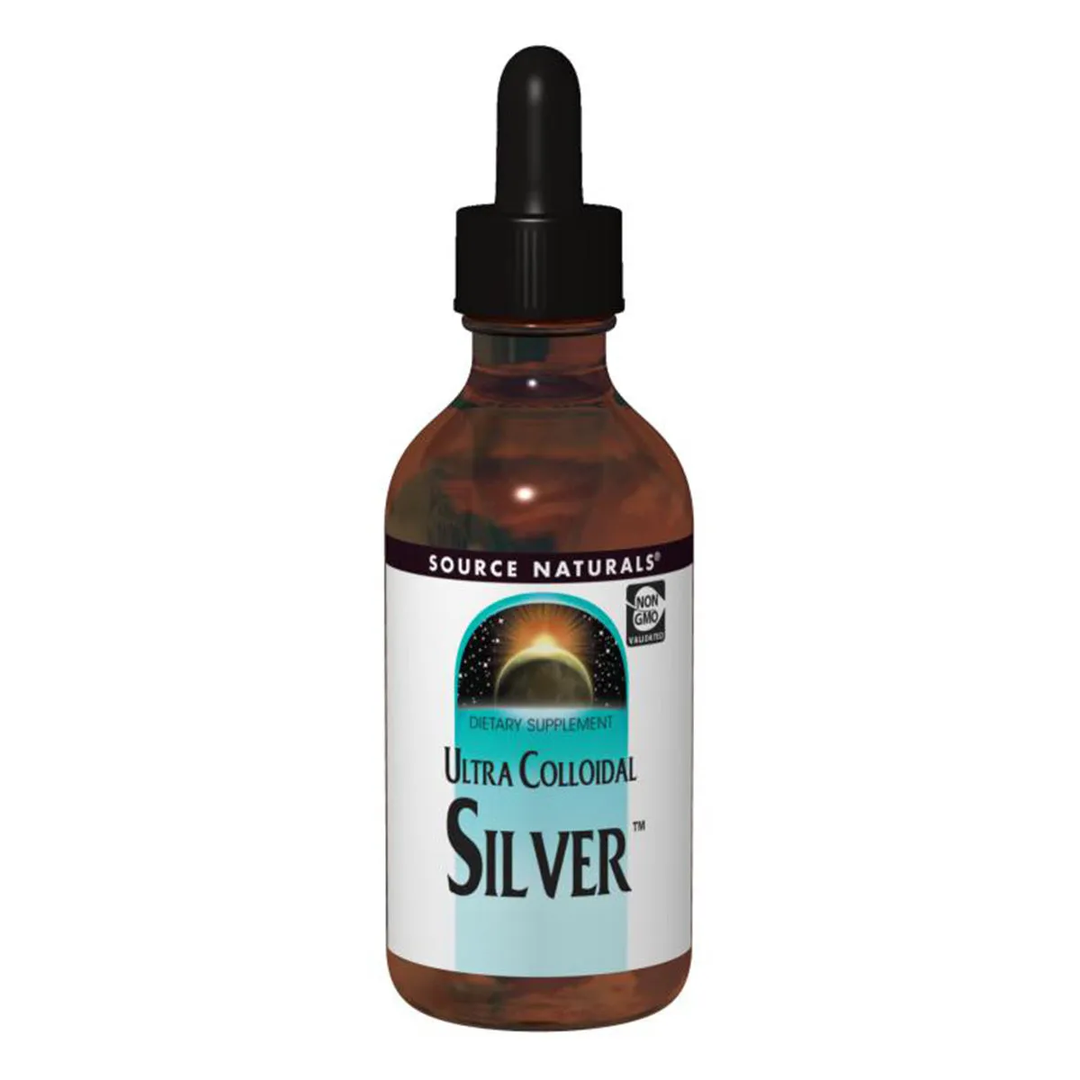 Source Naturals Ultra Colloidal Silver - Liquid Supplement For Immune System Support - 4 oz