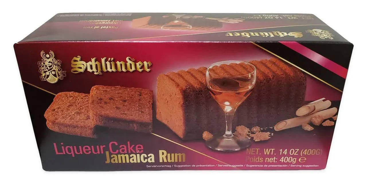 Schluender Jamaica Rum Cake, 14 oz