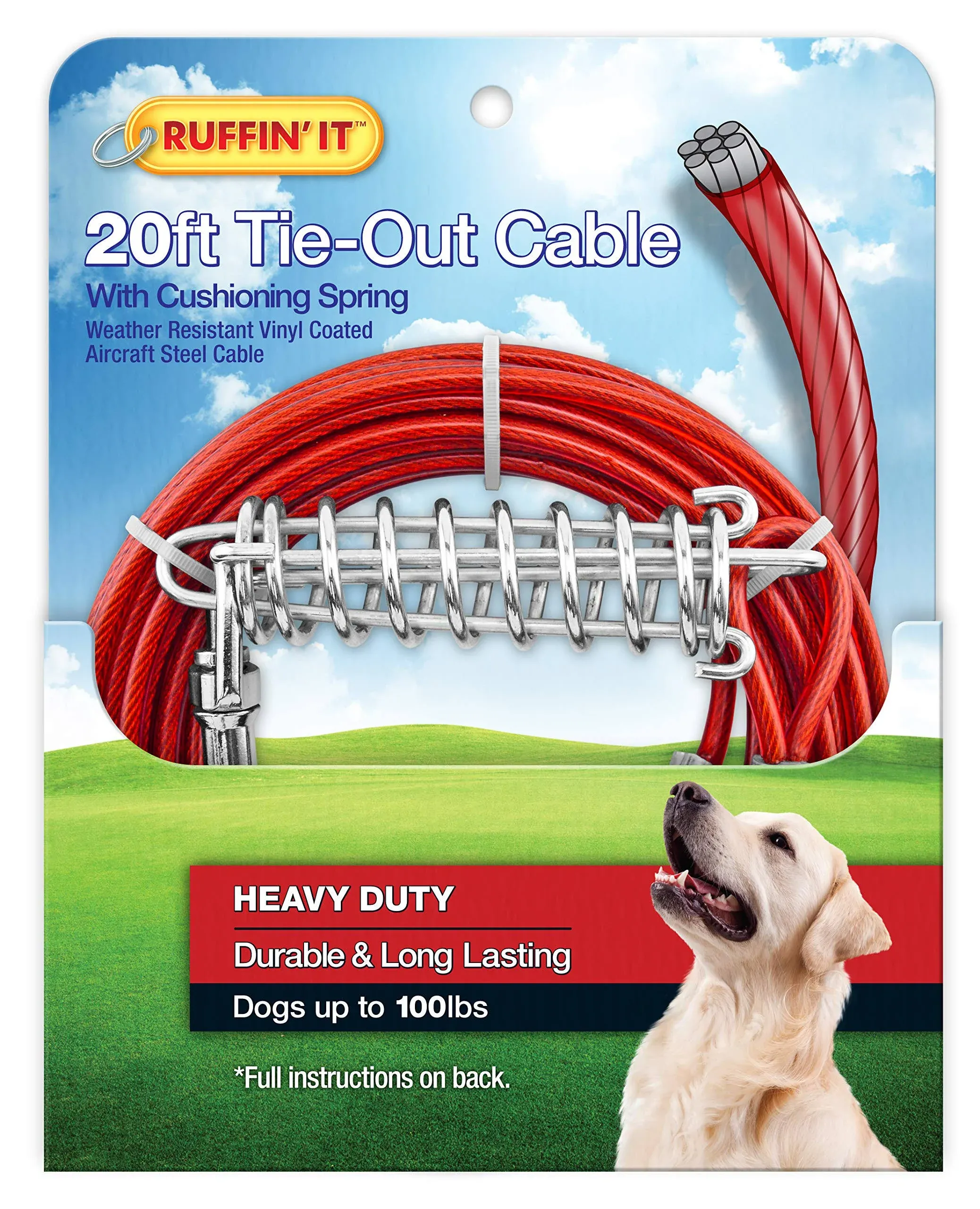 20' Cable Tie-Out