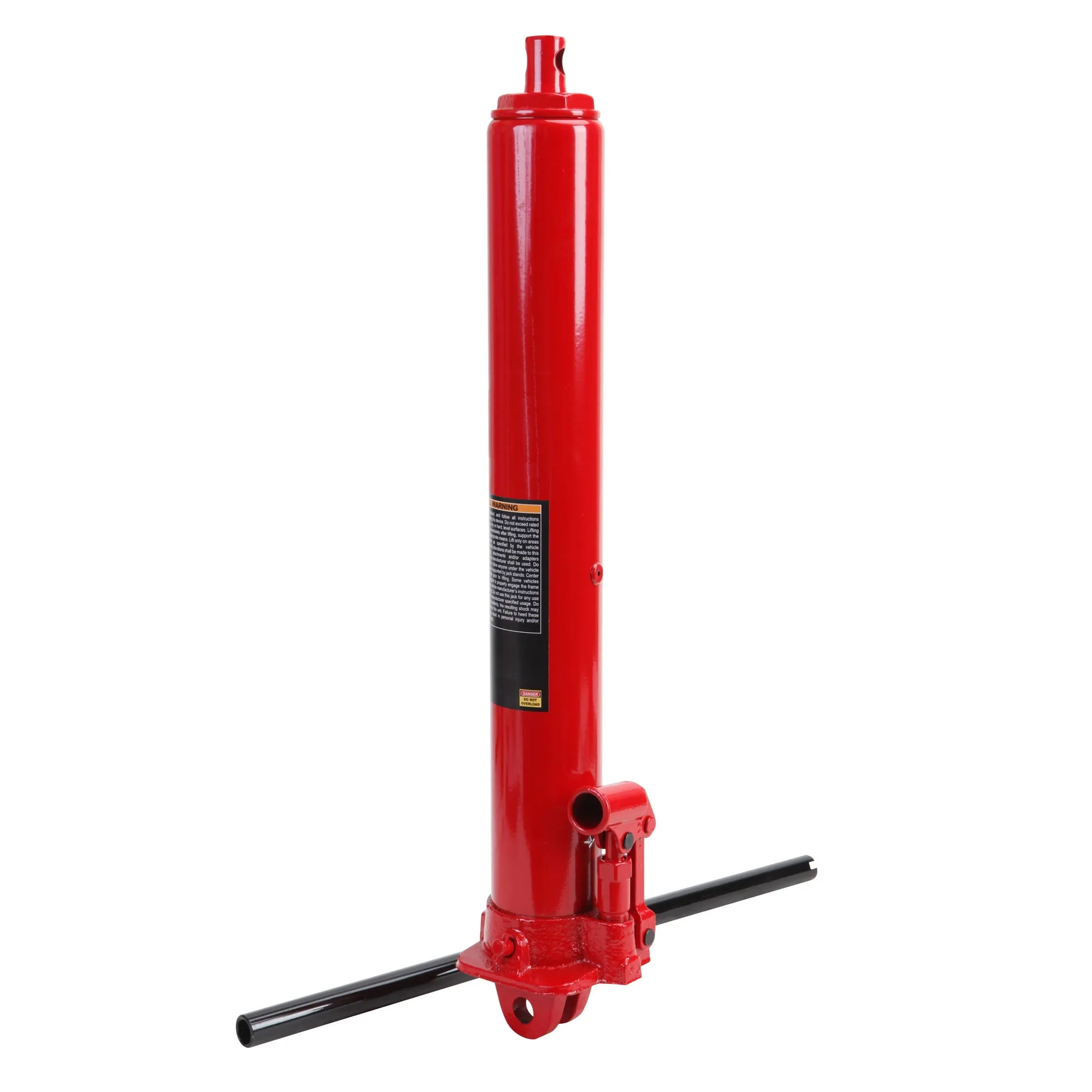 T30306 Torin Hydraulic Long Ram Jack with Single Piston Pump and Clevis Base ...