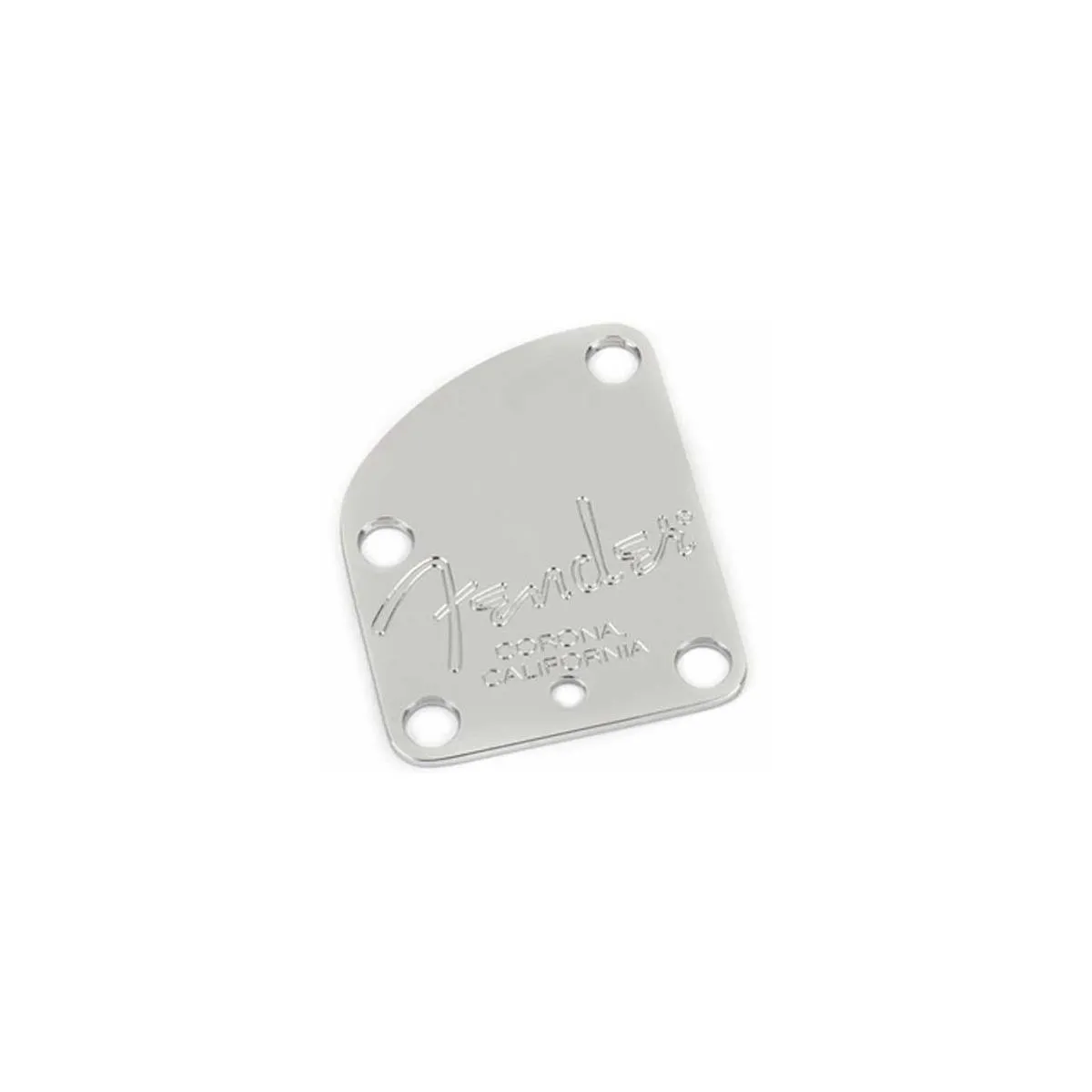 Fender 4-Bolt American Series Guitar Neck Plate, Chrome