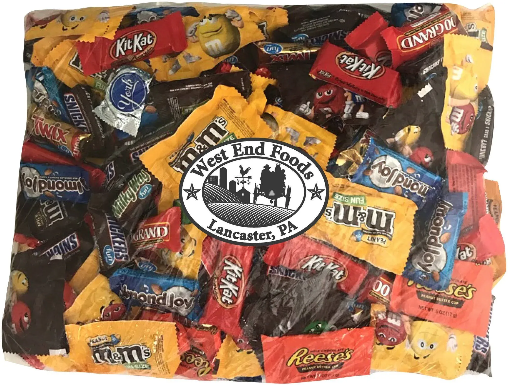 Chocolate Candy 90 oz Bulk Variety Pack