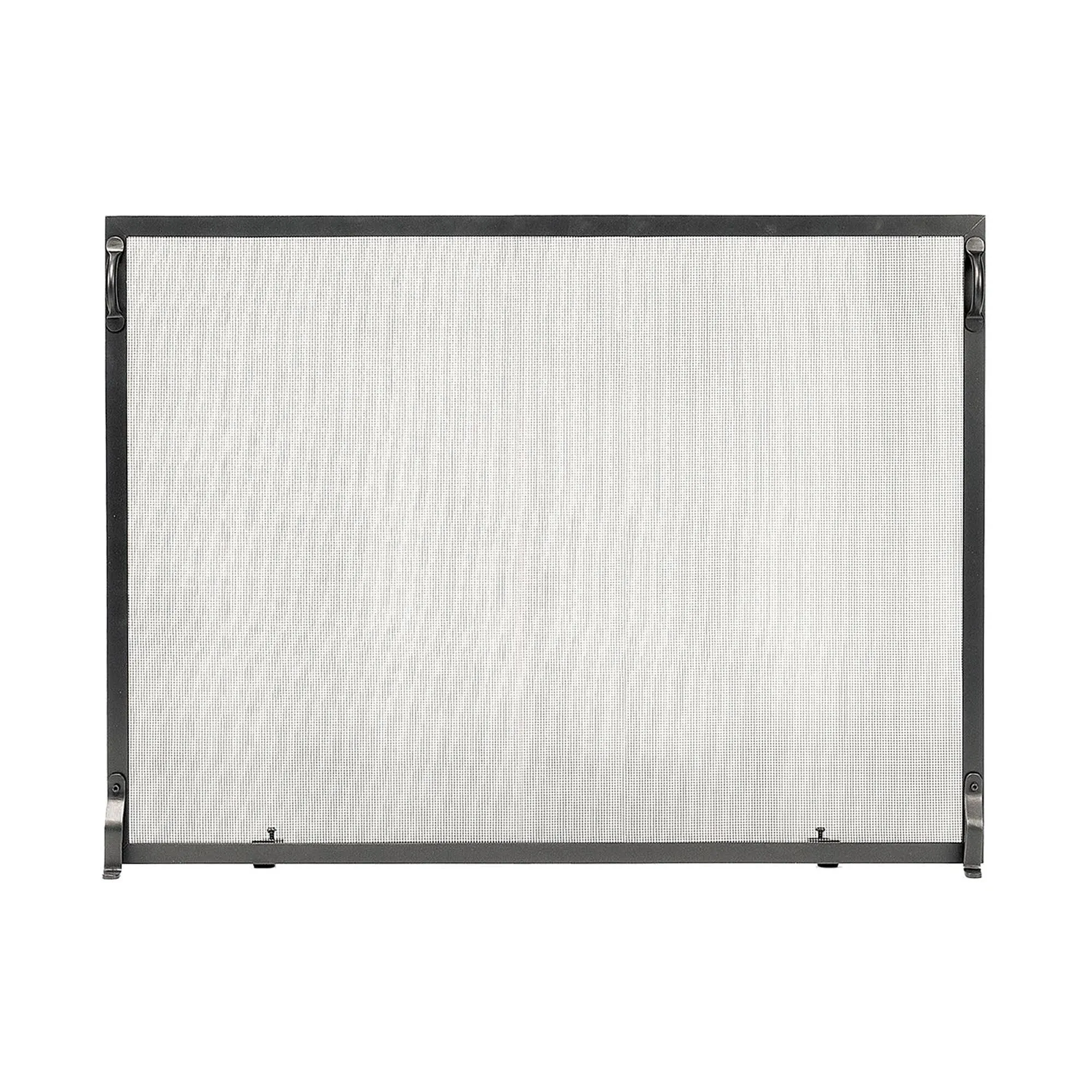 Minuteman Colonial Flat Fireplace Screen Graphite 44" x 33"