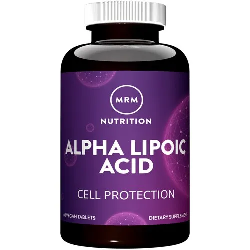 MRM Nutrition Alpha Lipoic Acid | 300mg ALA | Cell Protection | Liver Health + detoxification | Potent antioxidant | Vitamin C + E Regeneration | 60 Servings