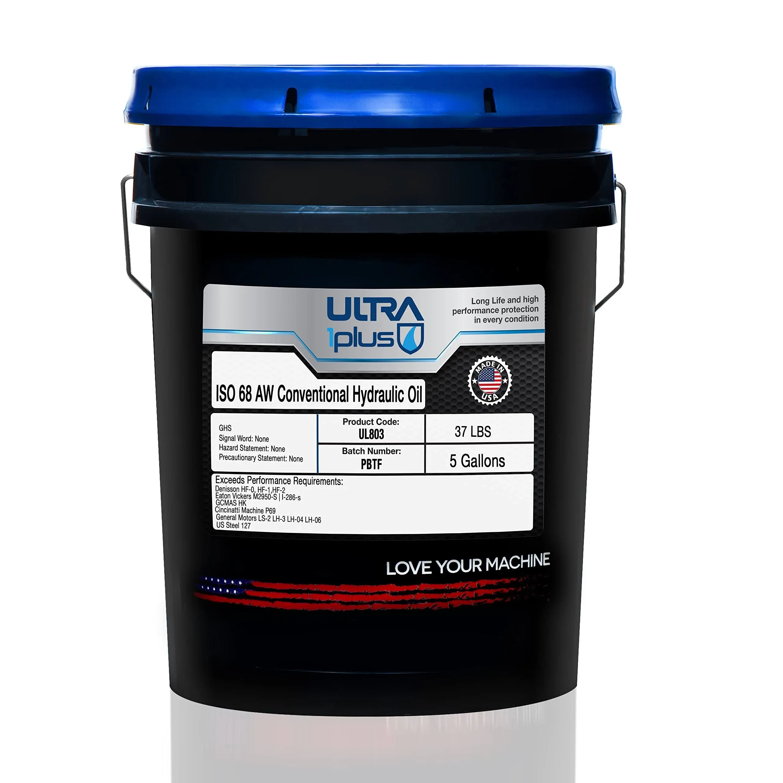 Ultra1plus ISO 68 AW Hydraulic Oil, 55 gal.