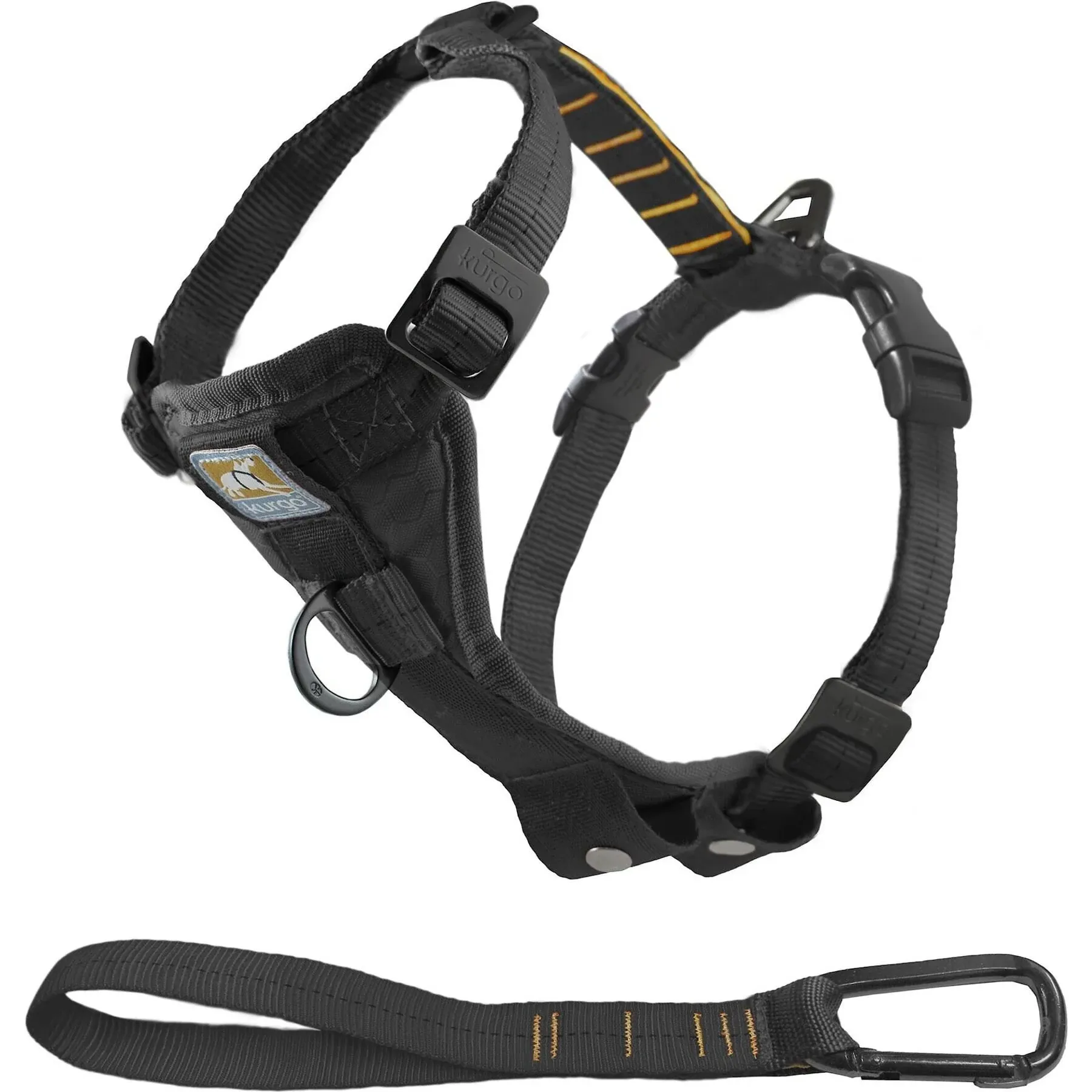 Kurgo - Tru-Fit Smart Harness - X-Small - BLACK.