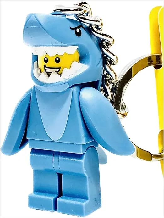 LEGO Shark Suit Keychain