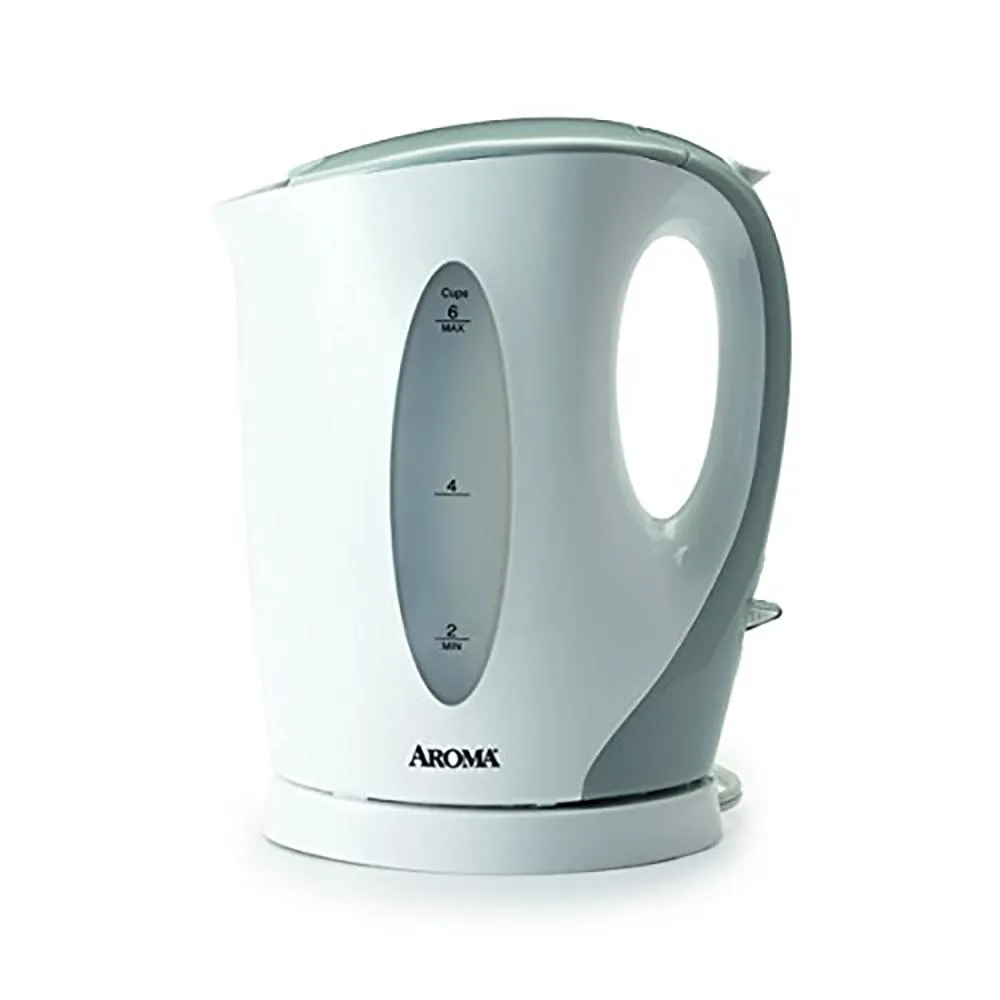 Aroma AWK-105 1.5-Liter Electric Kettle - White/Grey - 9913314 | HSN