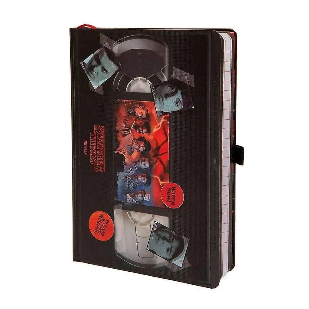 Stranger Things A5 Premium Notebook VHS-Style Season 1 - Official Merchandise