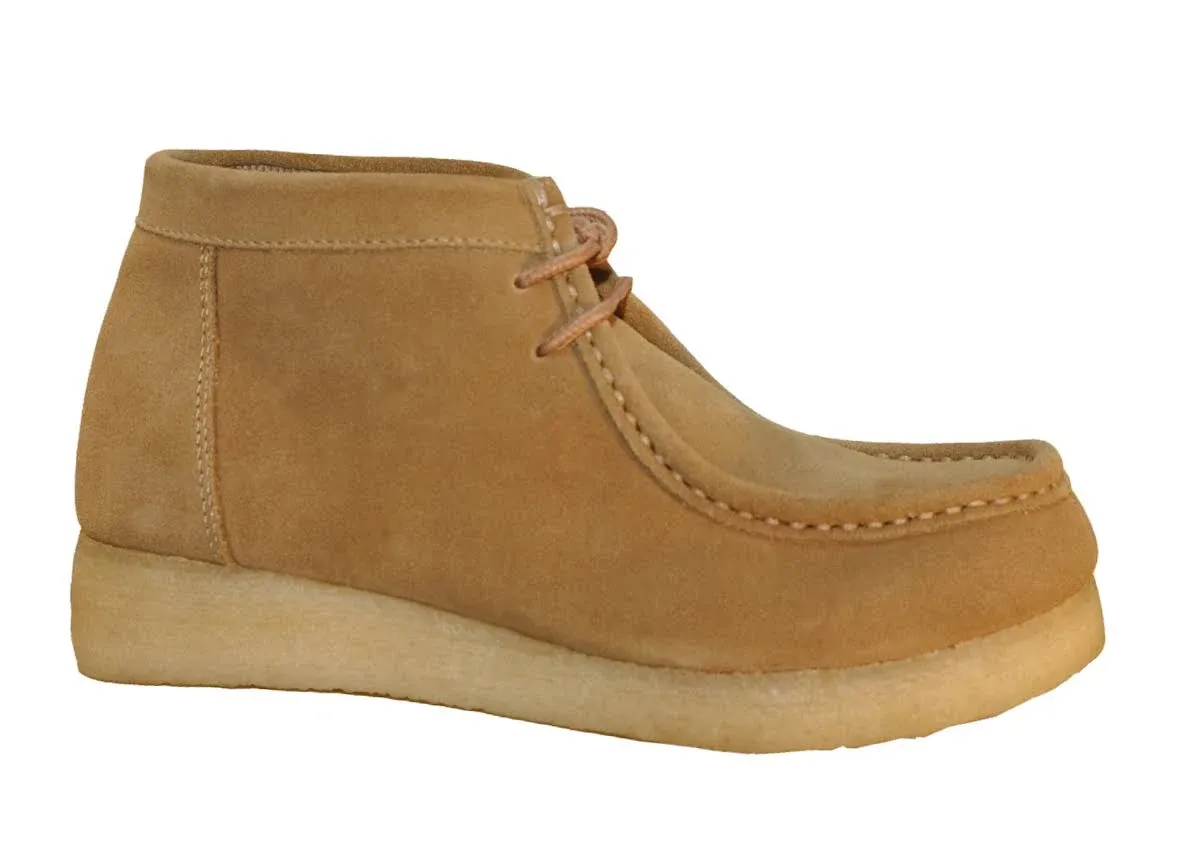 TAN SUEDE GUM SOLE CHUKKA