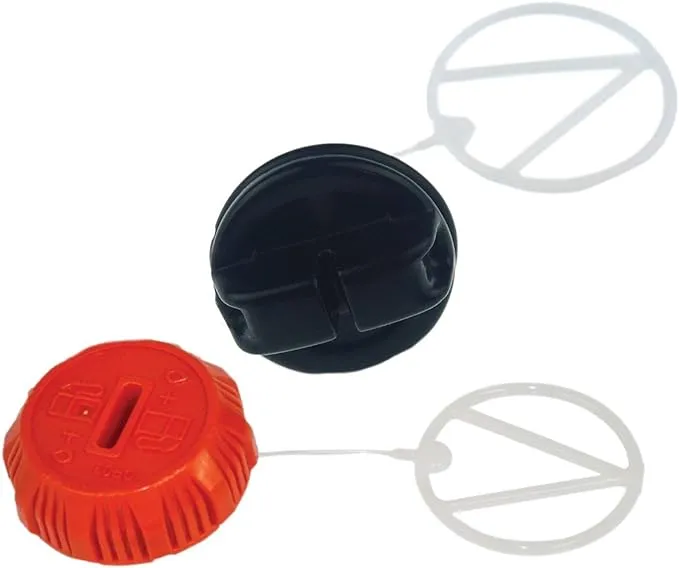 Genuine Echo P021036960 + P021007630 Set of Oil + Gas Cap Fits CS-370 CS-370F CS-400 CS-420ES CS-450 CS-450P CS-530 Chainsaws