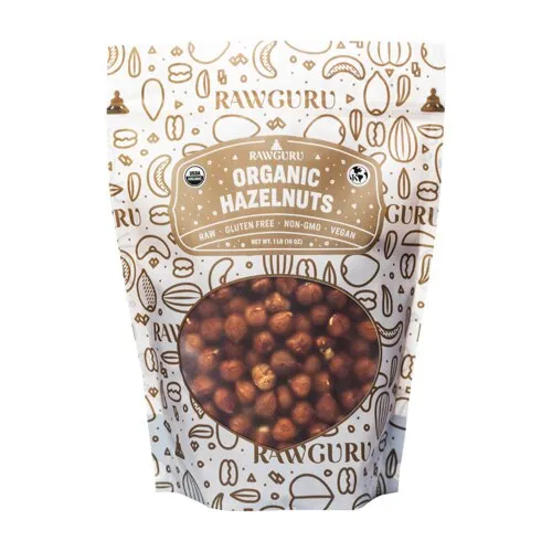 RawGuru Hazelnuts Raw Organic 16 oz