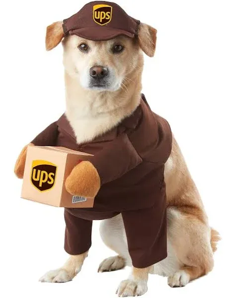 California Costumes UPS Dog Costume - Medium new