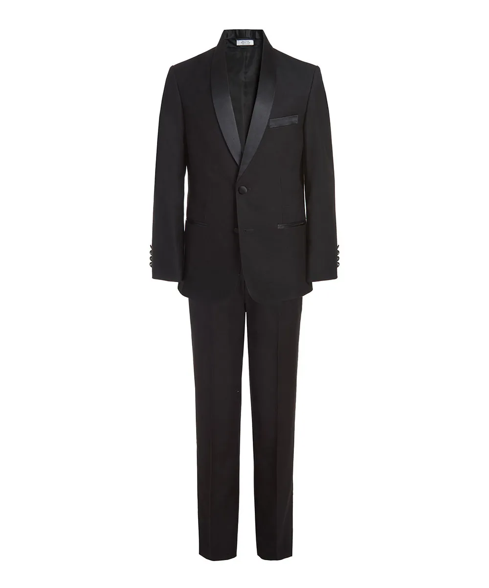 Calvin Klein Boys' Blazers 001 - Black Tuxedo Suit Jacket & Pants - Boys