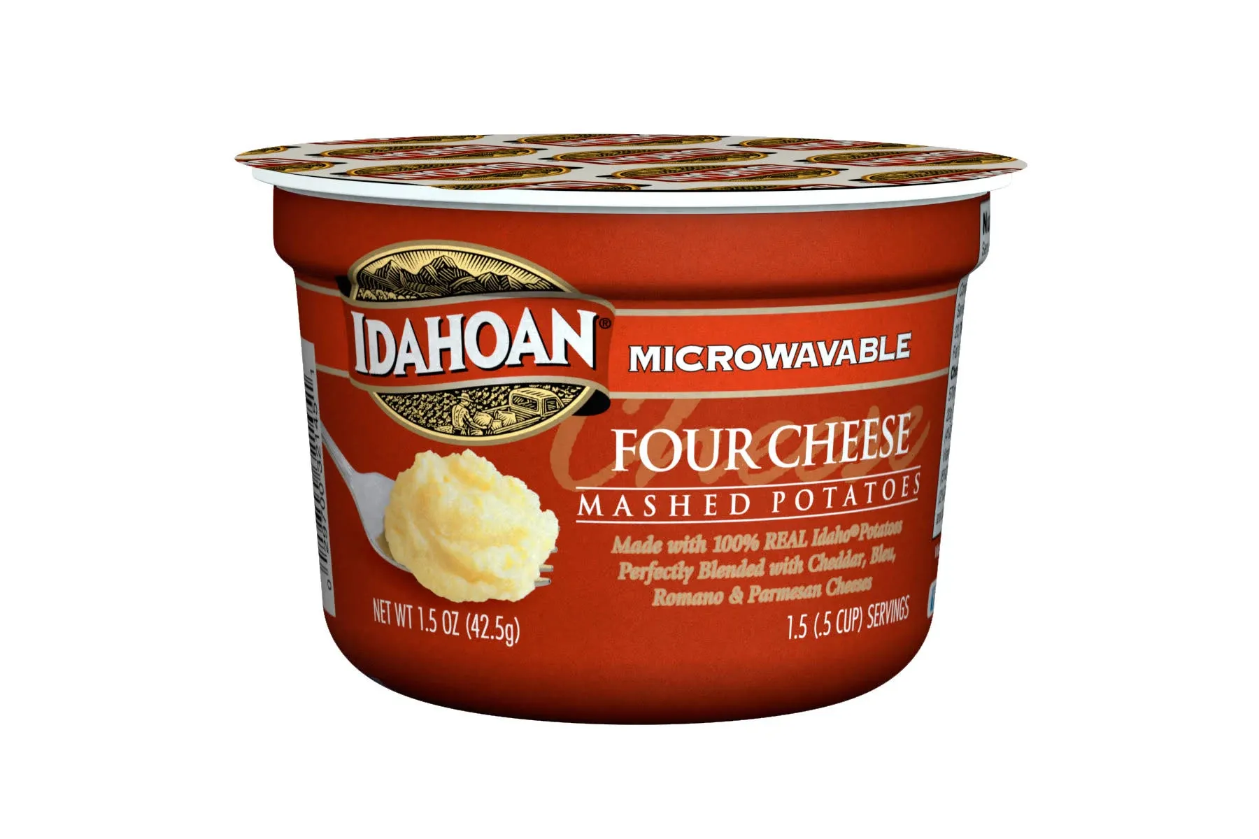 Idahoan Four Cheese Mashed Potatoes Cup - 1.5oz