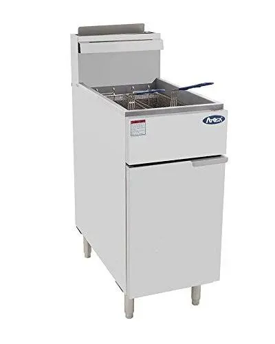 Atosa USA ATFS-40 Floor Model Natural Gas Fryer