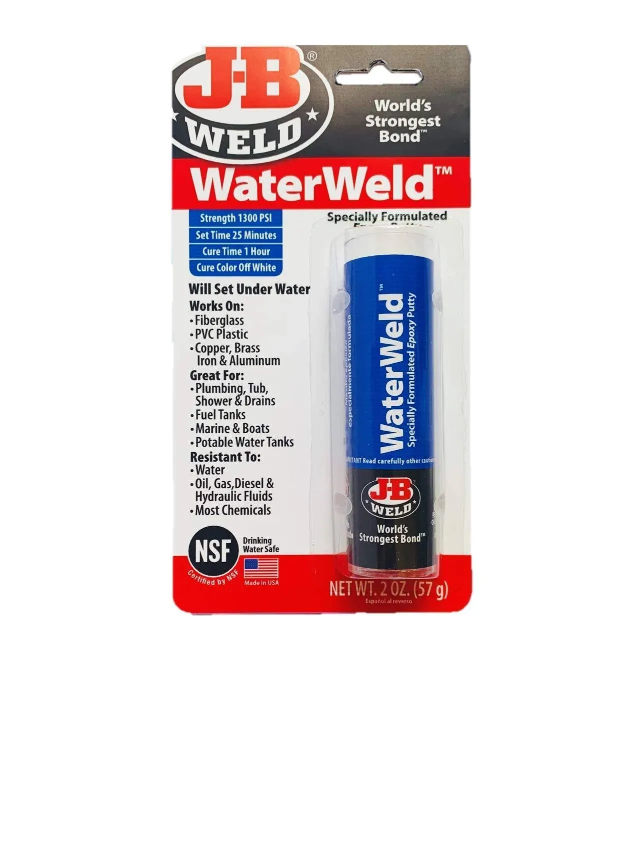 J-B Weld Epoxy Putty WaterWeld