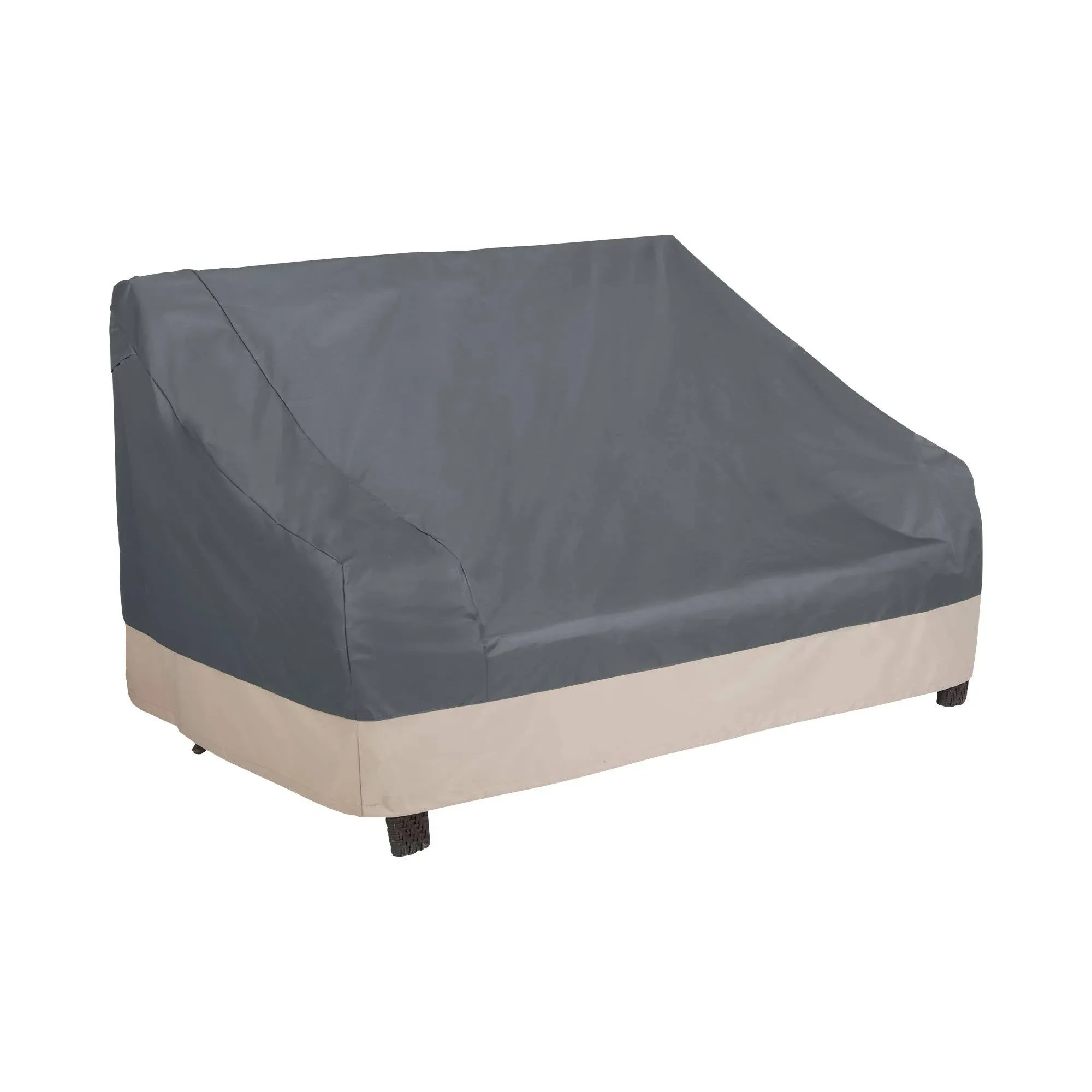 Modern Leisure Renaissance Gray and Atmosphere Polyester Loveseat Patio Furniture Cover Lowes.com