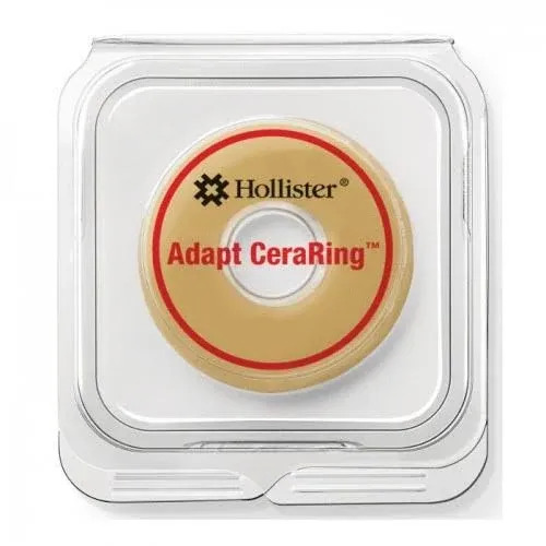 Hollister 8805 Adapt 4” Wide Flat CeraRing Barrier Rings, 2” Thickness, 10 Pack – Ostomy Barrier Ring, Customizable Skin Barrer Ring, Prevent Ostomy Leakage, Barrier Rings for Ostomy Bags