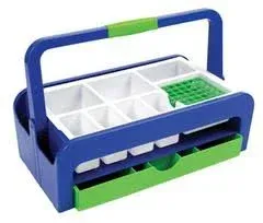 Heathrow Scientific Droplet Phlebotomy / Sample Collection Tray Kit A, Blue/Green HS2200A