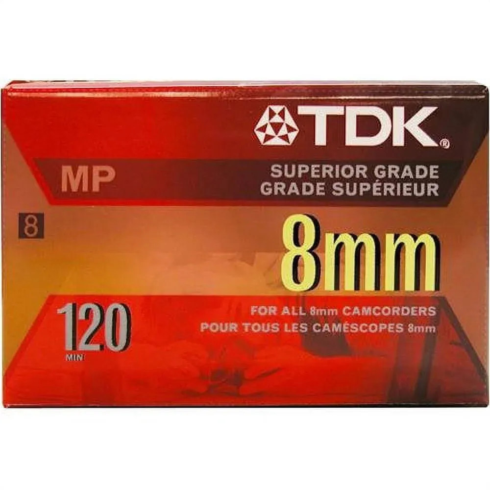 TDK 8mm Camcorder Videotape Cassette 2092E2M