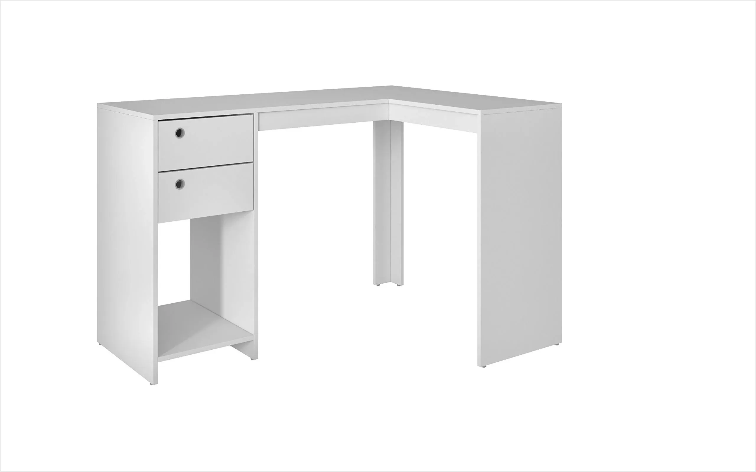 Manhattan Comfort Palermo Classic L-Desk