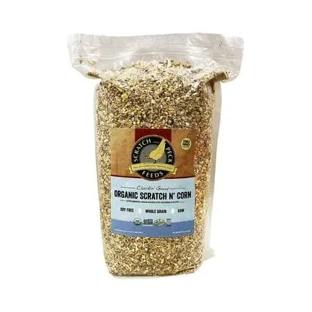 Scratch and Peck Feeds® Organic Chicken Scratch n’ Corn, 10 lbs