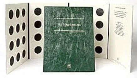 Littleton Folder LCFHD For Collecting US Half Dollar Coins Blank Mini Album