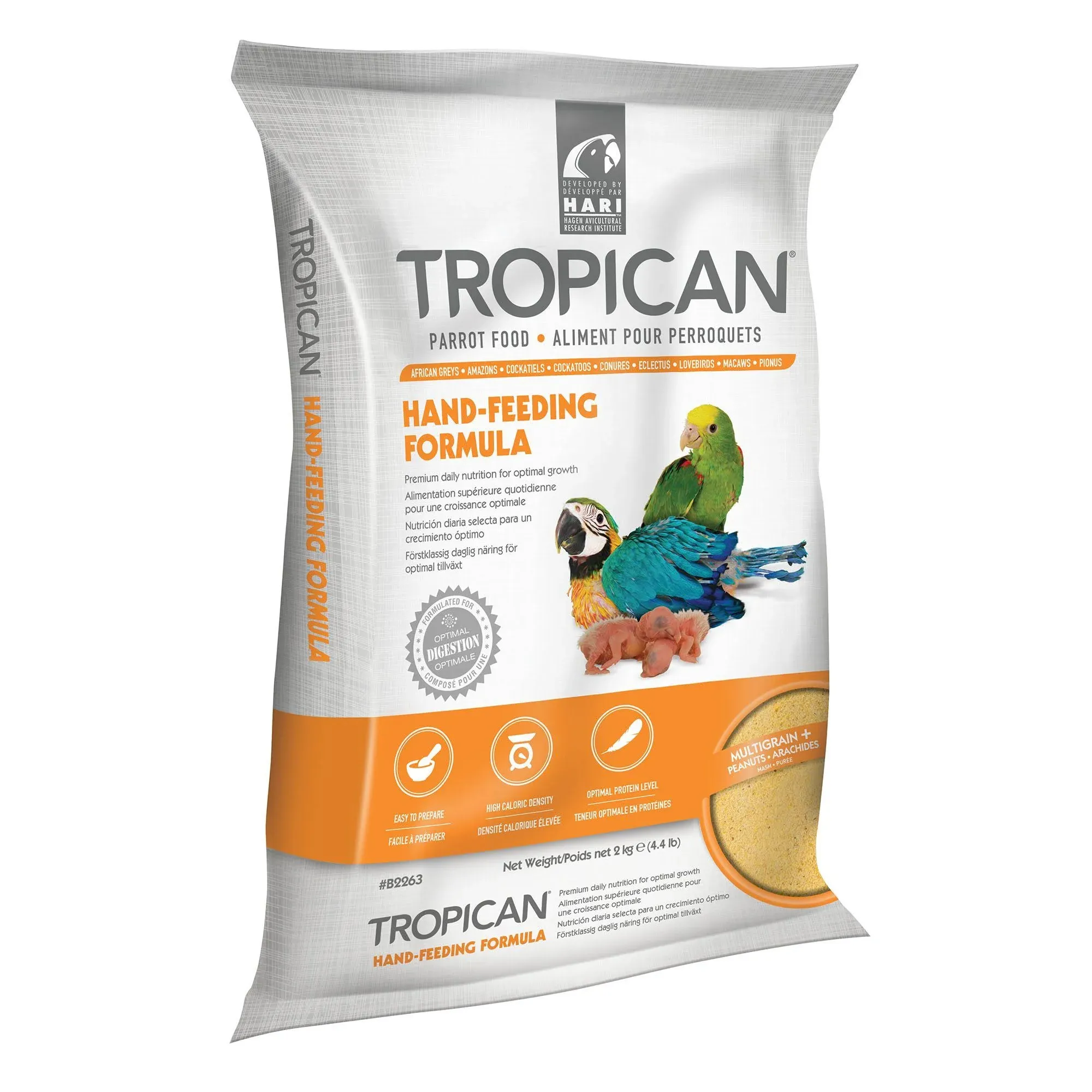 Tropican Hand-Feeding Formula - 4.4 lbs