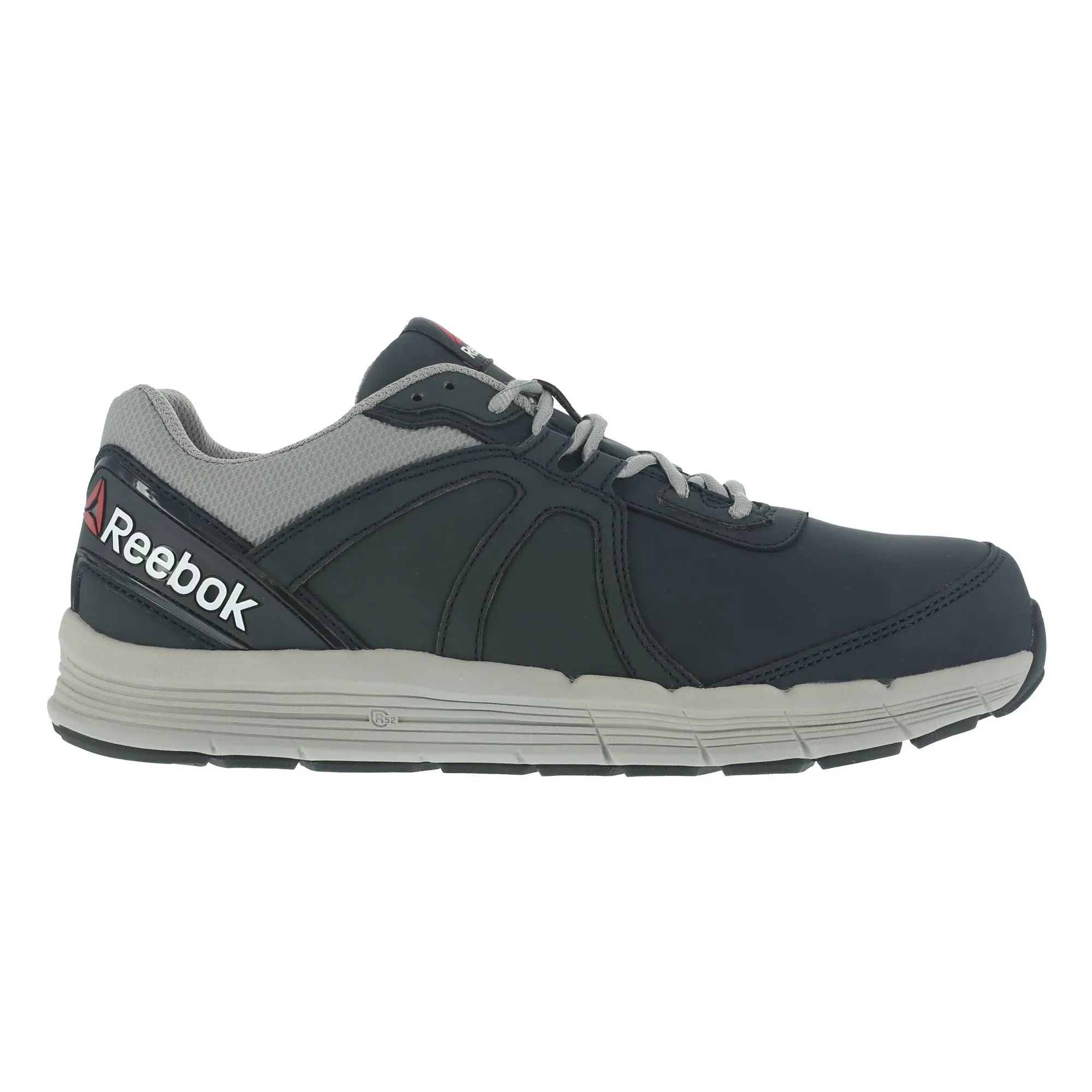 Reebok Work Men's RB3502 Guide Work Shoe Steel Toe Navy and Grey Safety