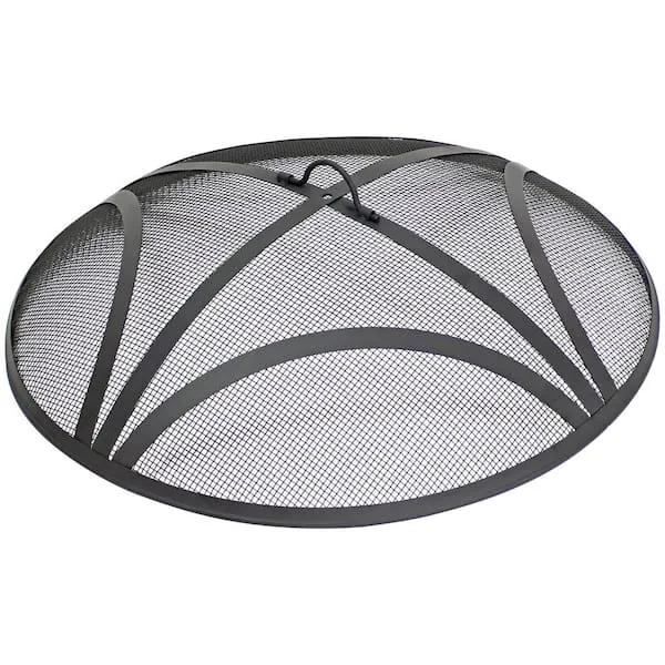 Sunnydaze Decor Reinforced Steel Mesh Fire Pit Spark Screen