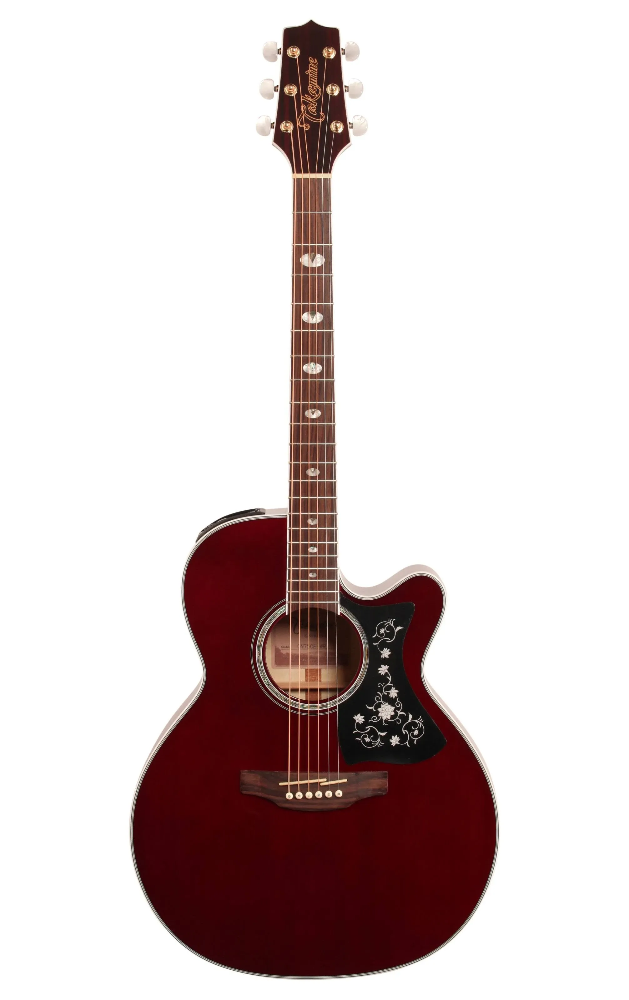 Takamine GN75CE Acoustic Electric Guitar Wine Red