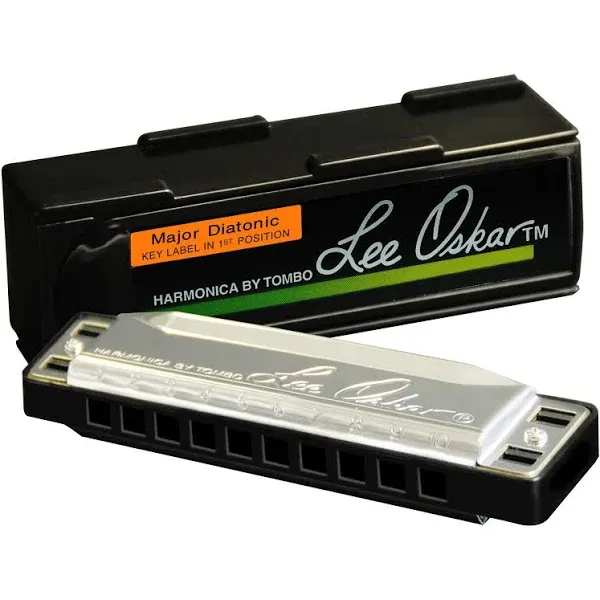 Lee Oskar Major Diatonic Blues Harmonica Key OF B E A D G C F &amp; FLAT Lo Hi