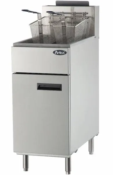 Atosa ATFS-40-NG HD 40 LB S/S Deep Fryer