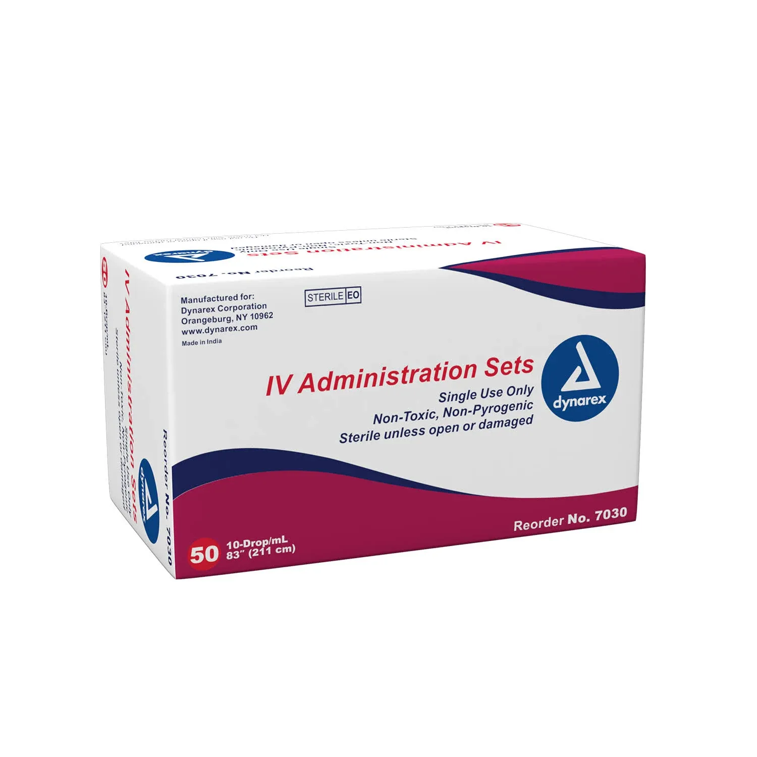 Buy Dynarex 7030, IV Administration Set, 10 Drop