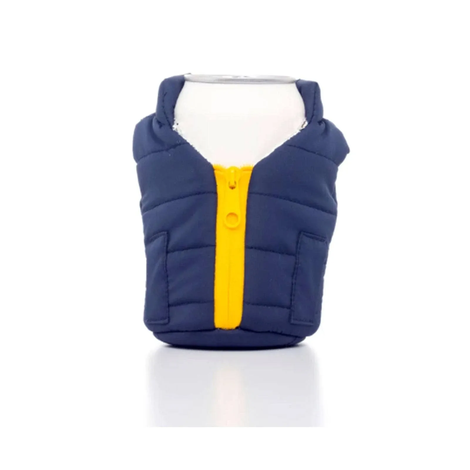 BLUE AND GOLD BEVERAGE VEST