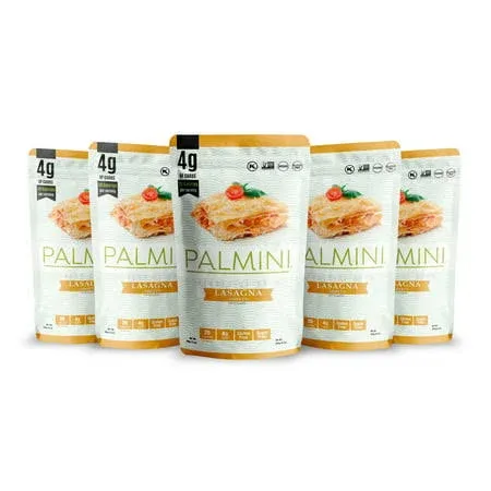 Palmini Low Carb Lasagna | 4g of Carbs | As Seen On Shark Tank | (14 Ounce - Pack of 6)