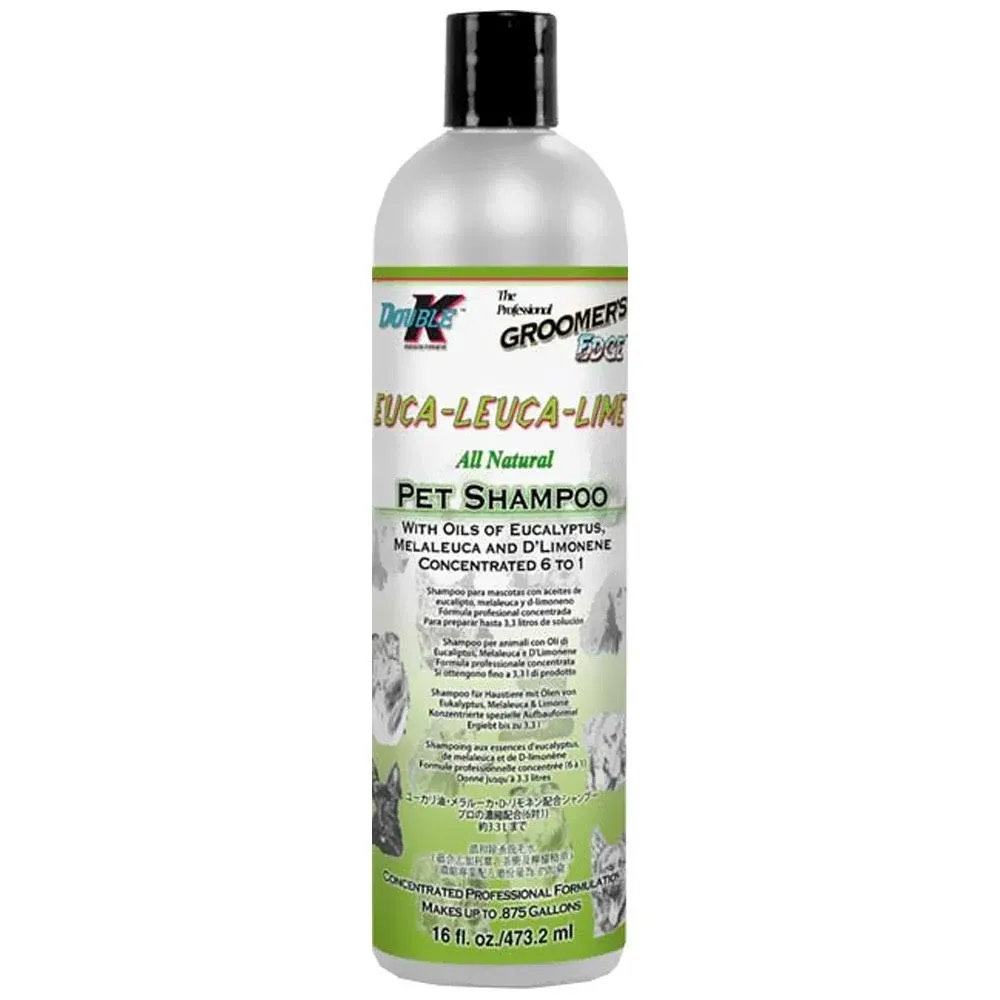 Groomer's Edge Euca-Leuca-Lime Dog and Cat Shampoo, 16-Ounce