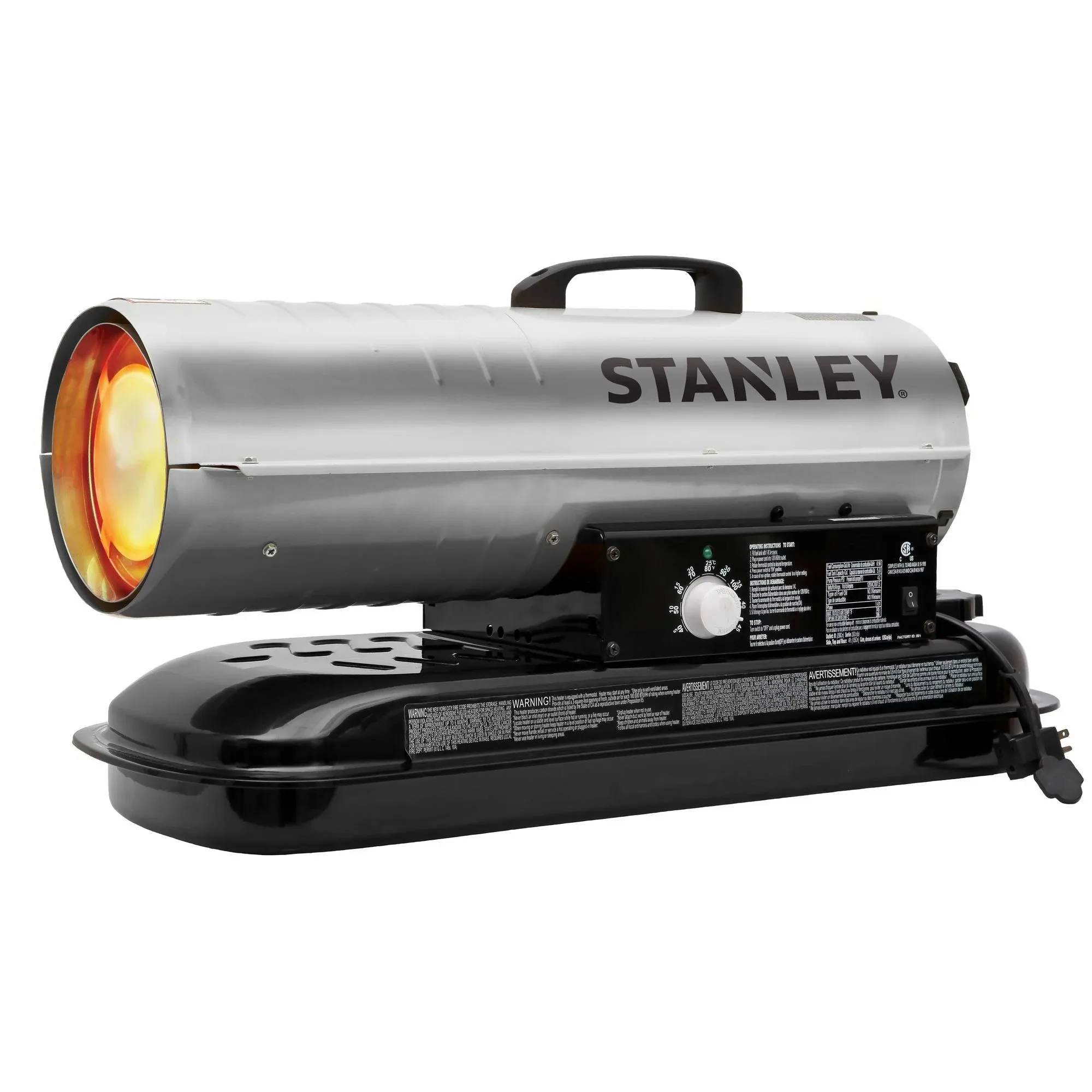 STANLEY® ST-80T-KFA Kerosene/Diesel Forced Air Heater, 80,000 BTU - Industrial - Space Heaters - by Pinnacle Climate Tecnologies | Houzz